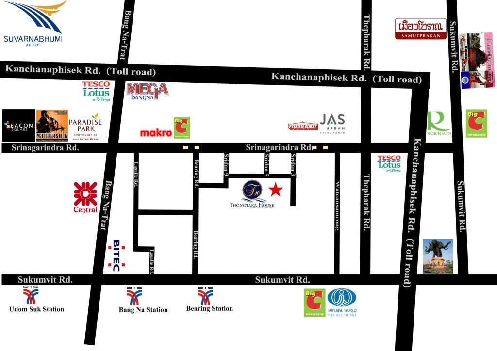 Hotel's map 2